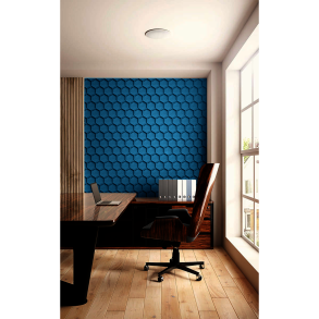 Decoratieve kurkwand TURKOOIS 3D HONEYCOMB