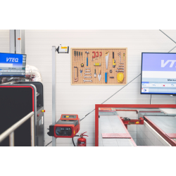 Werkplaats gereedschapsbord 90  60 cm: Zelfklevend kurkbord organizer