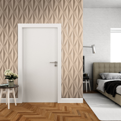 3D LINES WEISS - exklusiver und dekorativer Wandkork