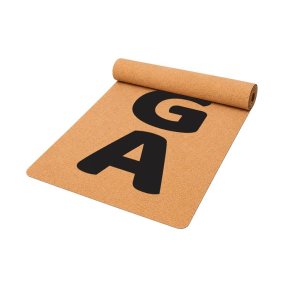 Korkov&aacute; podložka na j&oacute;gu YOGA SIGN